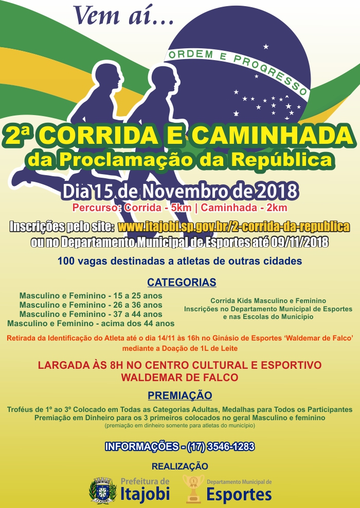 2 Corrida e Caminhada da Proclamao da Repblica